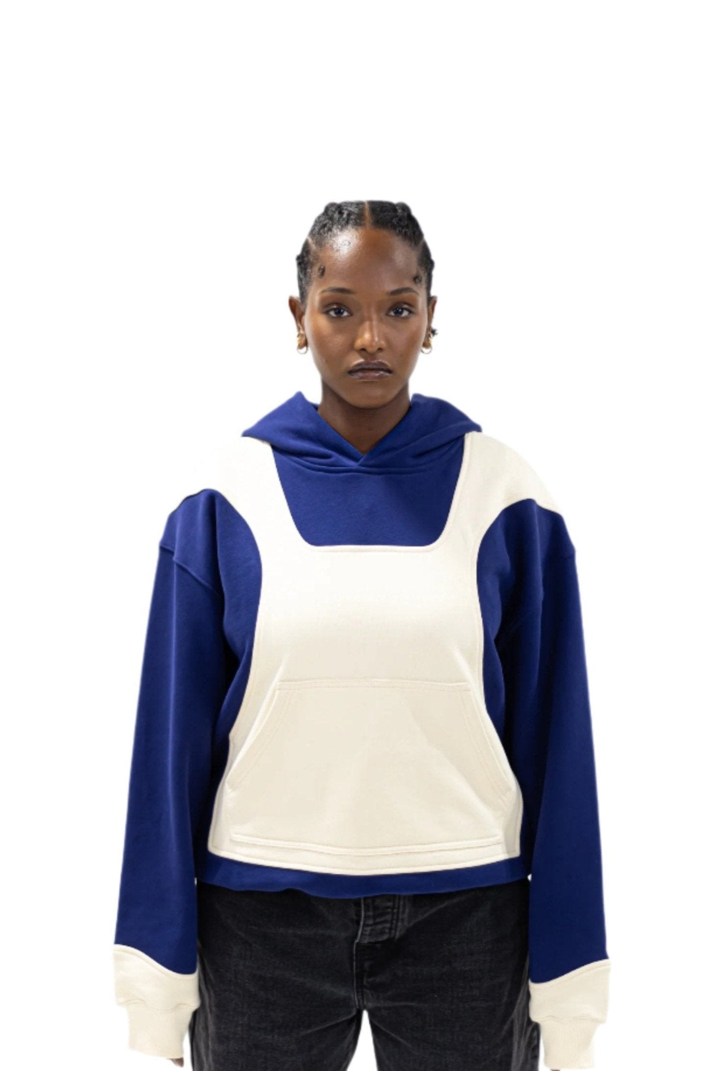 MIDNIGHT BLUE VEIL HOODIE
